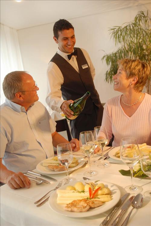 Landhotel Allgaeuer Hof Wolfegg Restaurante foto